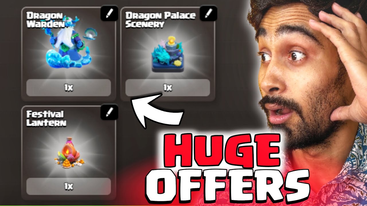 Free Rewards and Offers in Clash of Clans.