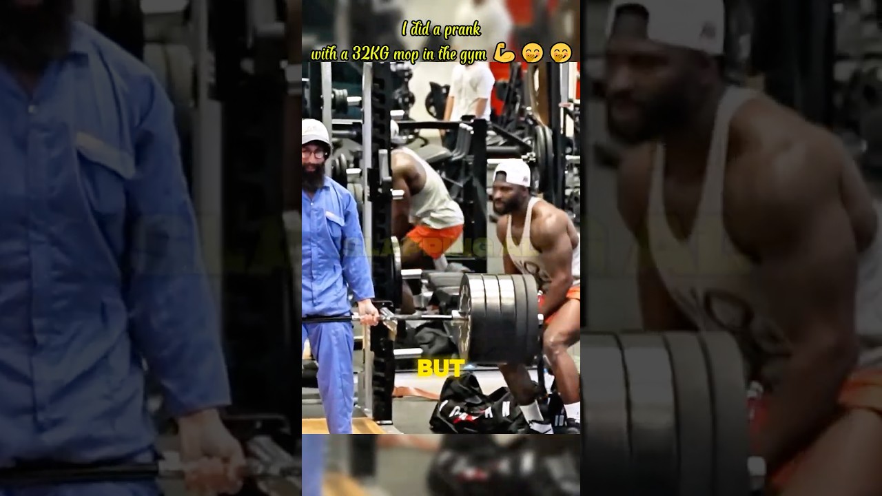 ELITARNY tr&oacute;jboista siłowy ANATOLY używa mopa 32 kg i wiadra 32 kg #trolllife #śmieszne #dowcip #...