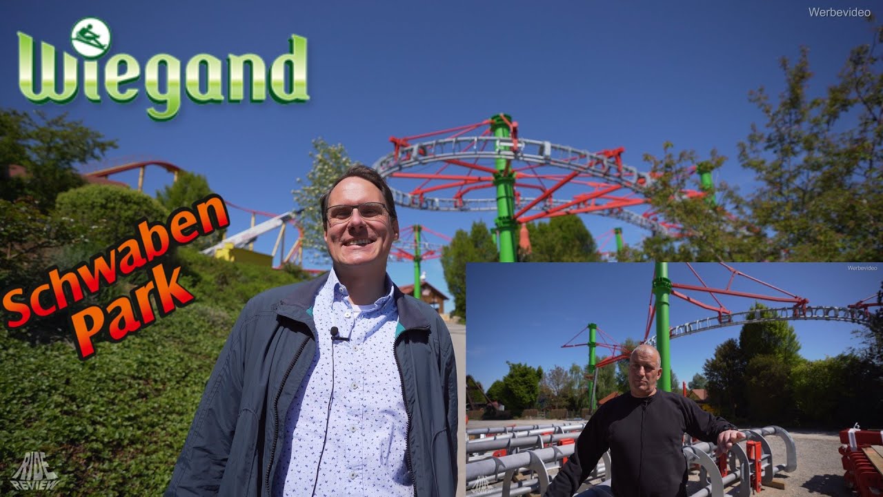 Die Neue Achterbahn im Schwaben Park - Hummel Brummel von Wiegand auf der Baustelle - Reportage