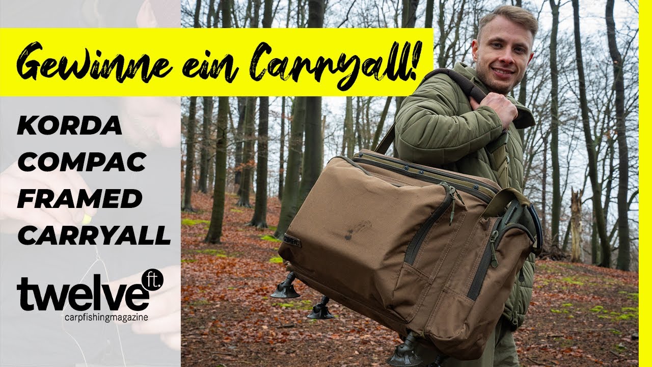 Korda Carryall zu gewinnen! | Compac Framed Carryall | Angeltasche | Karpfenangeln