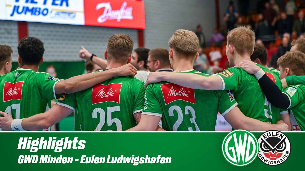 Highlights GWD Minden - Eulen Ludwigshafen