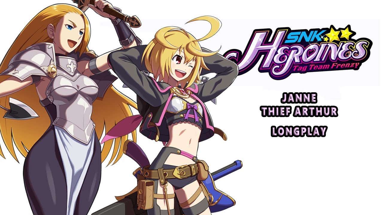 SNK Heroines Tag Team Frenzy [PC] Story - Janne & Thief Arthur
