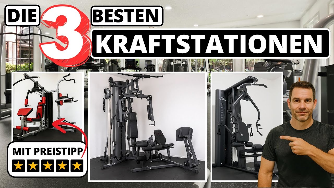 Die 3 besten Kraftstationen 2025 - Hammer Finnlo, Atletica & Sporstech