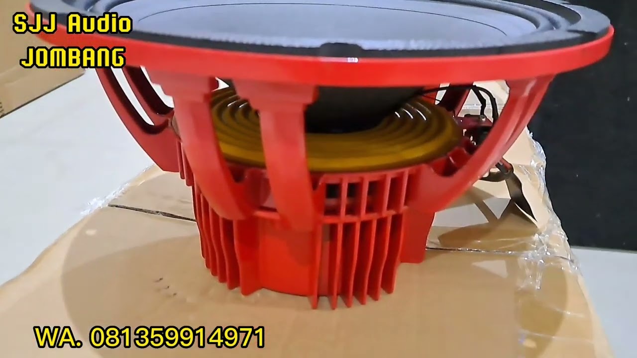 RDW 12 LS 910 NE.,Speaker balap Neodynium.