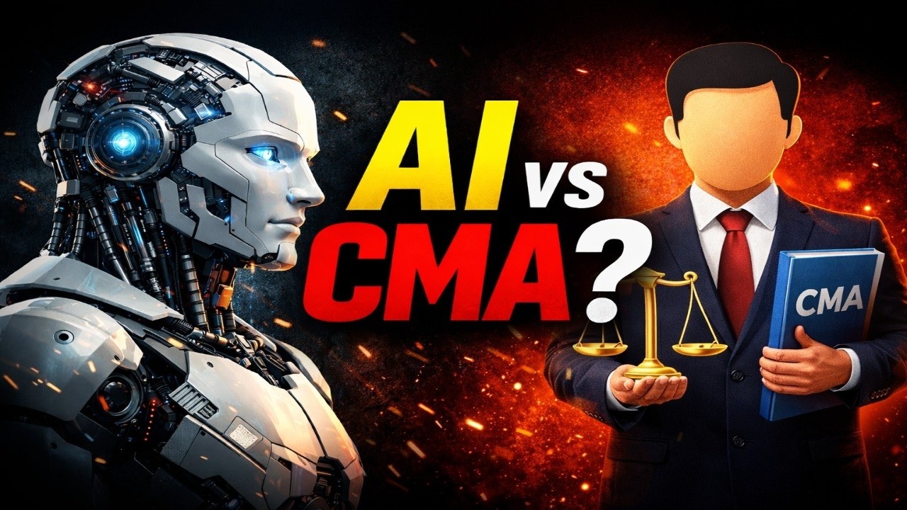 AI vs CMA 👨‍💼🤖 | How AI Is Reshaping the CMA Profession, Careers, Skills & Job Opportunities