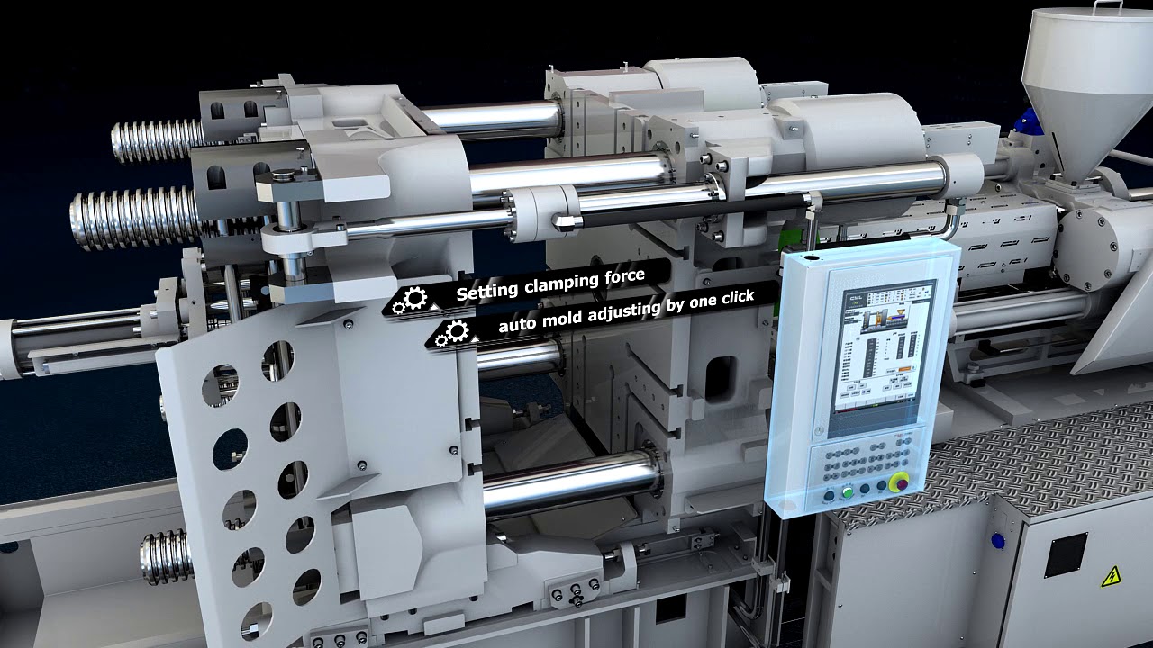 Energy Saving Two-platens injection molding machine