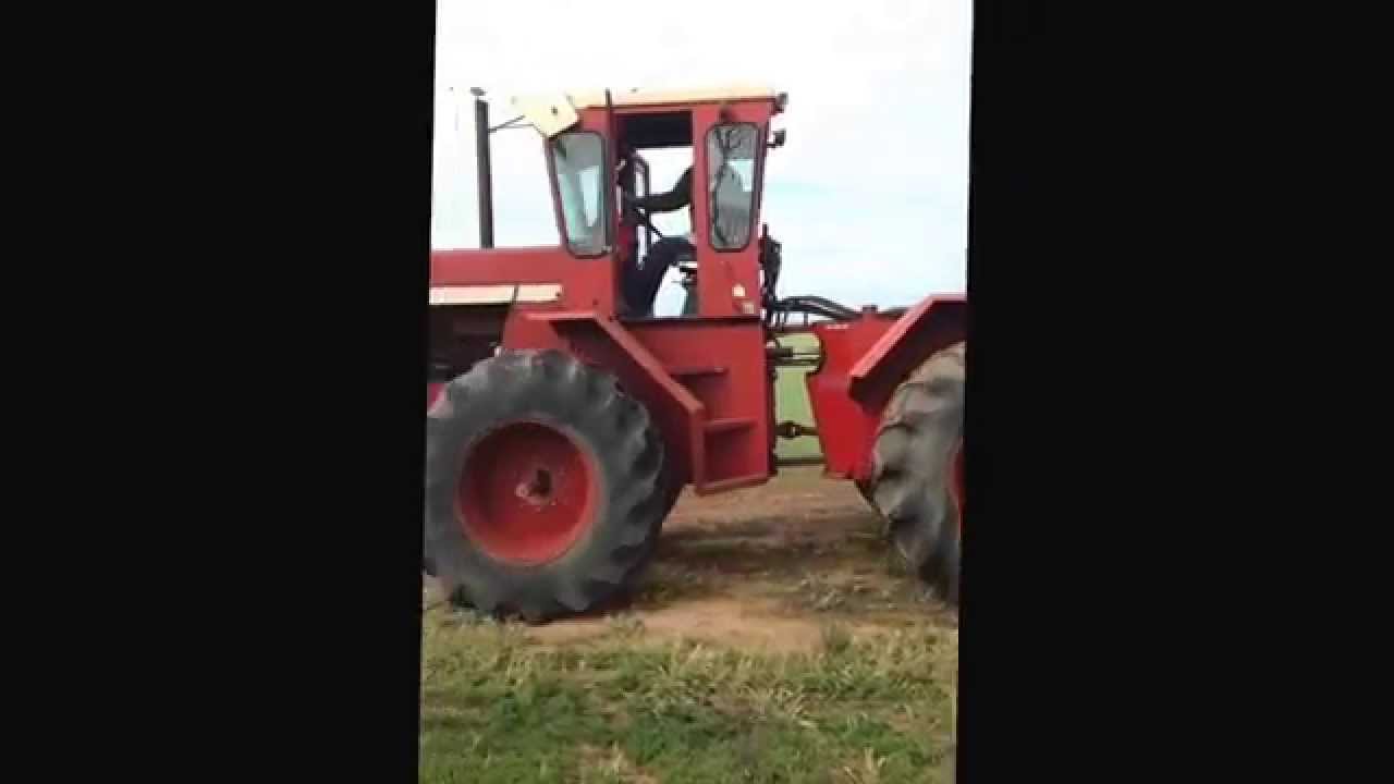 The old red tractor..