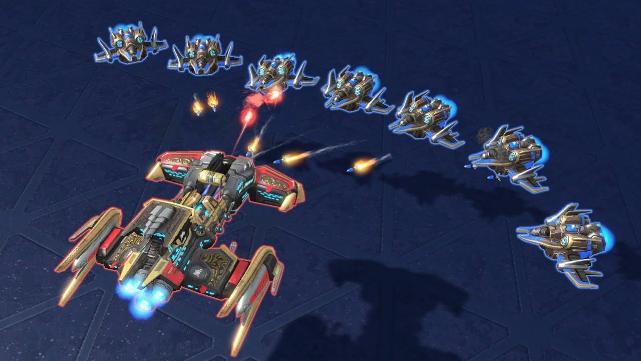 Can 700 Sky Furies take out 50 of Mengsk's Battlecruisrs? | Daily SC2 Brawl