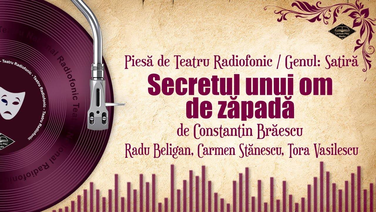 Secretul unui om de zăpadă - o comedie scrisa de Constantin Brăescu | Teatru pe vinil 🎭