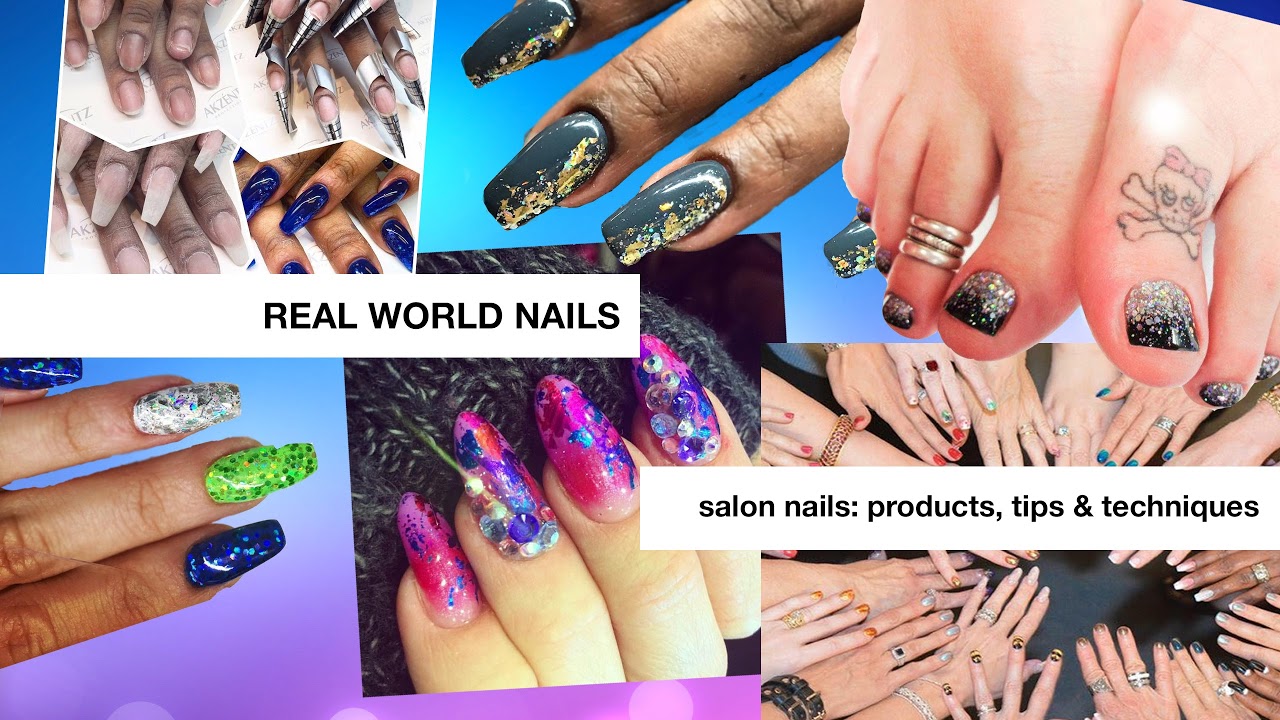 Brand New LV full set long sculptured Gel Nails with Akzentz