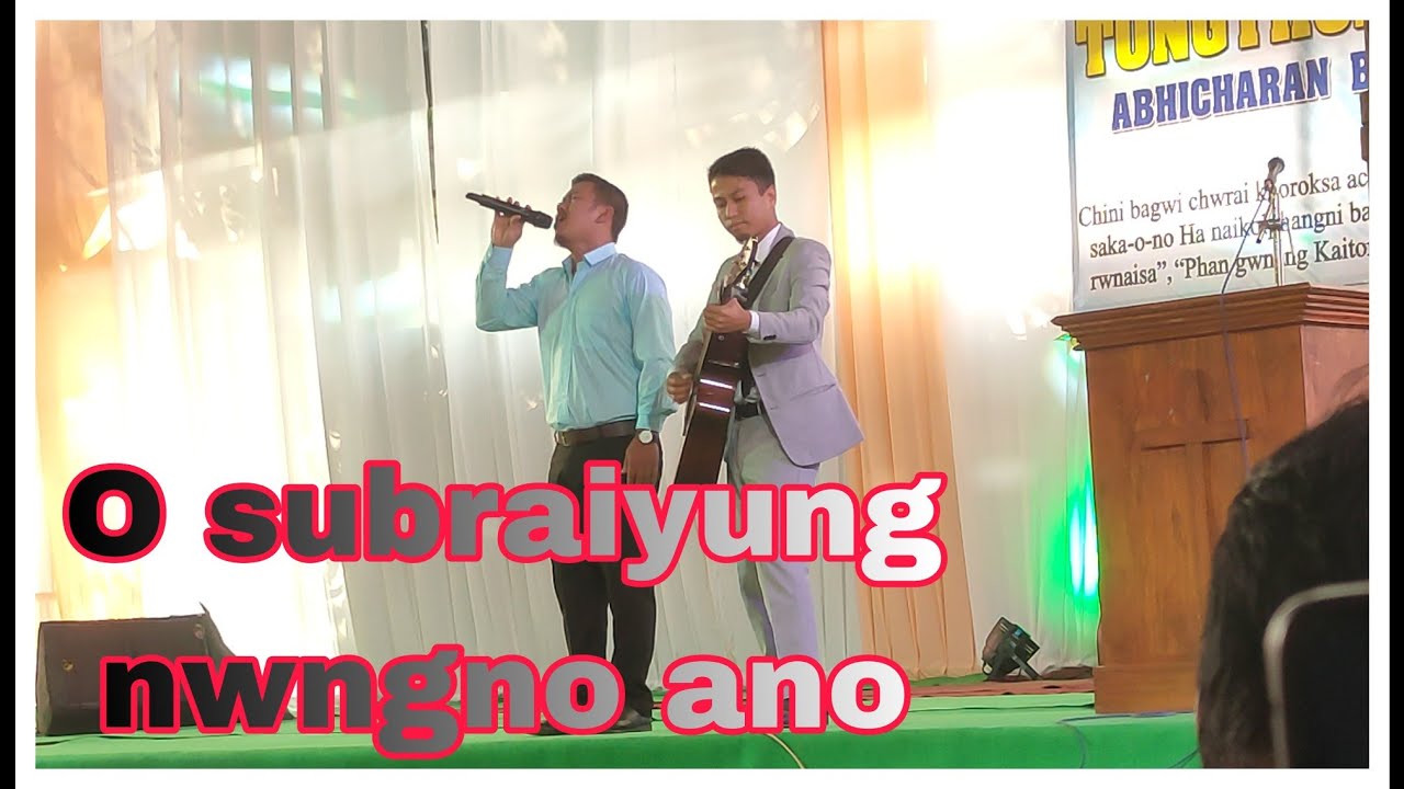 O subraiyung nwngno ano #happy_christmas (Abhicharan#baptist#church) @masingchannel07#tripuravloger