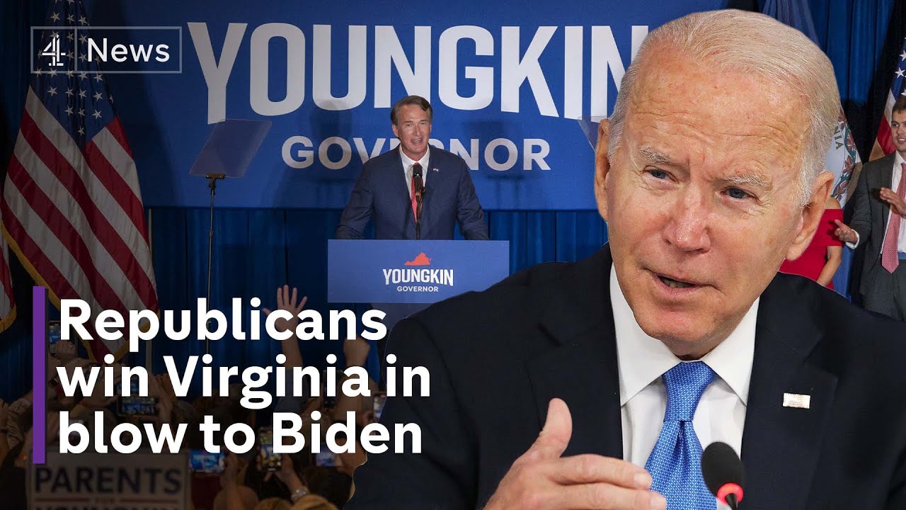 President Biden under pressure after shock Republican win in Virginia