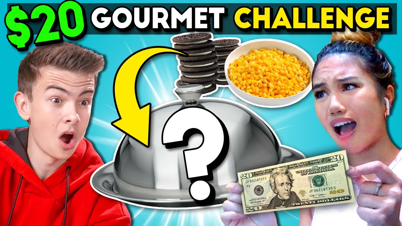 Cooking A $20 Gourmet Meal For 2 | At Home Cooking Challenge