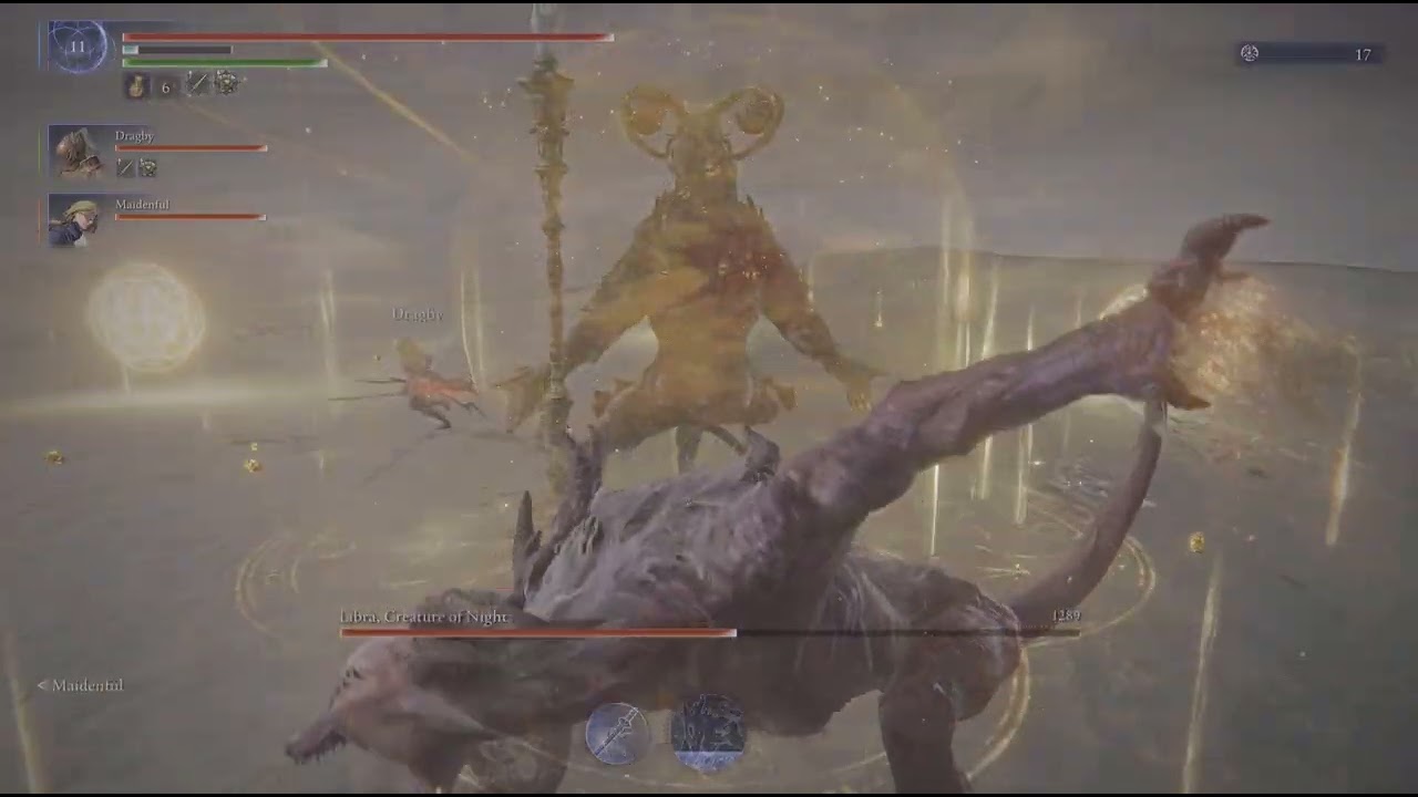 Depth Level 4 Libra is Easy for our Trio #nightreign #deepofnight 
