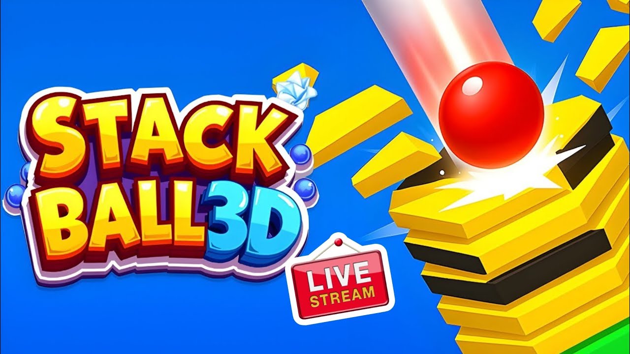 Stack Ball Live Part 12 ! 🎮🔴 