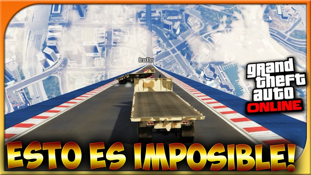 EL RETO MAS DIFICIL!!! | GTA V ONLINE | PT1/2 | c/Braxxter!