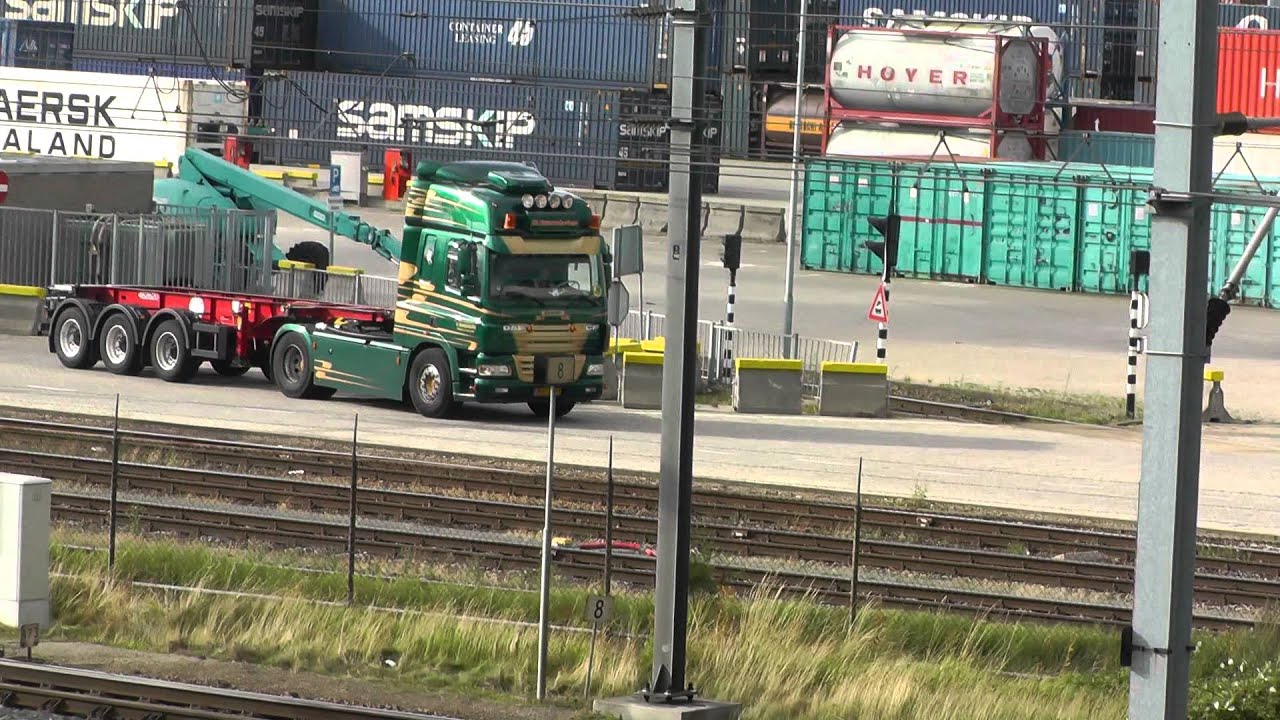 RSC trucks harbour trains, Rotterdam harbour, part 2 of 3, 15 august 2013