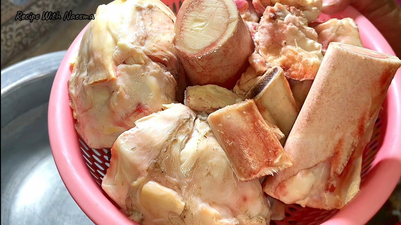 بکرا عید پر ہڈیوں سے یخنی بنانے کا آسان طریقہ  Bone Broth Recipe | Quick & Easy Bone Broth Soup