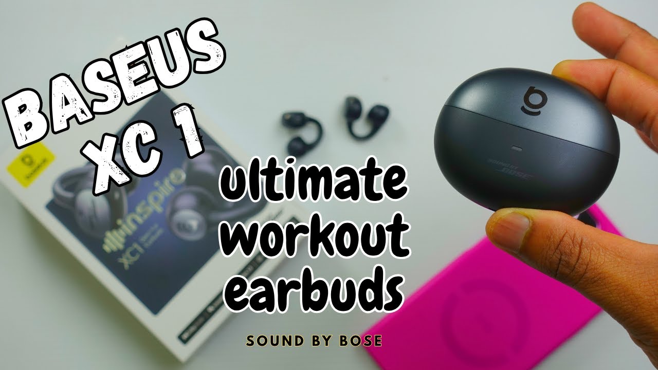 Baseus Inspire XC-1: настроены BOSE, идеально подходят для тренировок!
