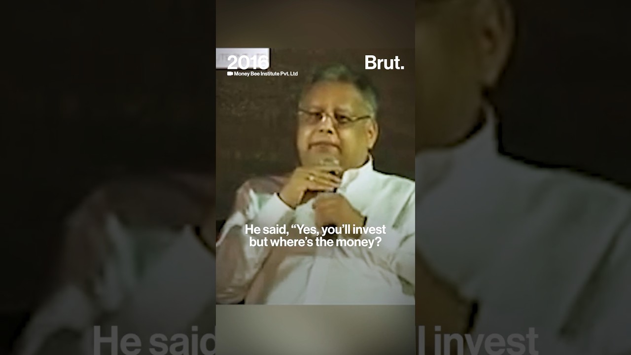 The advice Rakesh Jhunjhunwala's father gave him when he was starting his stock market journey…