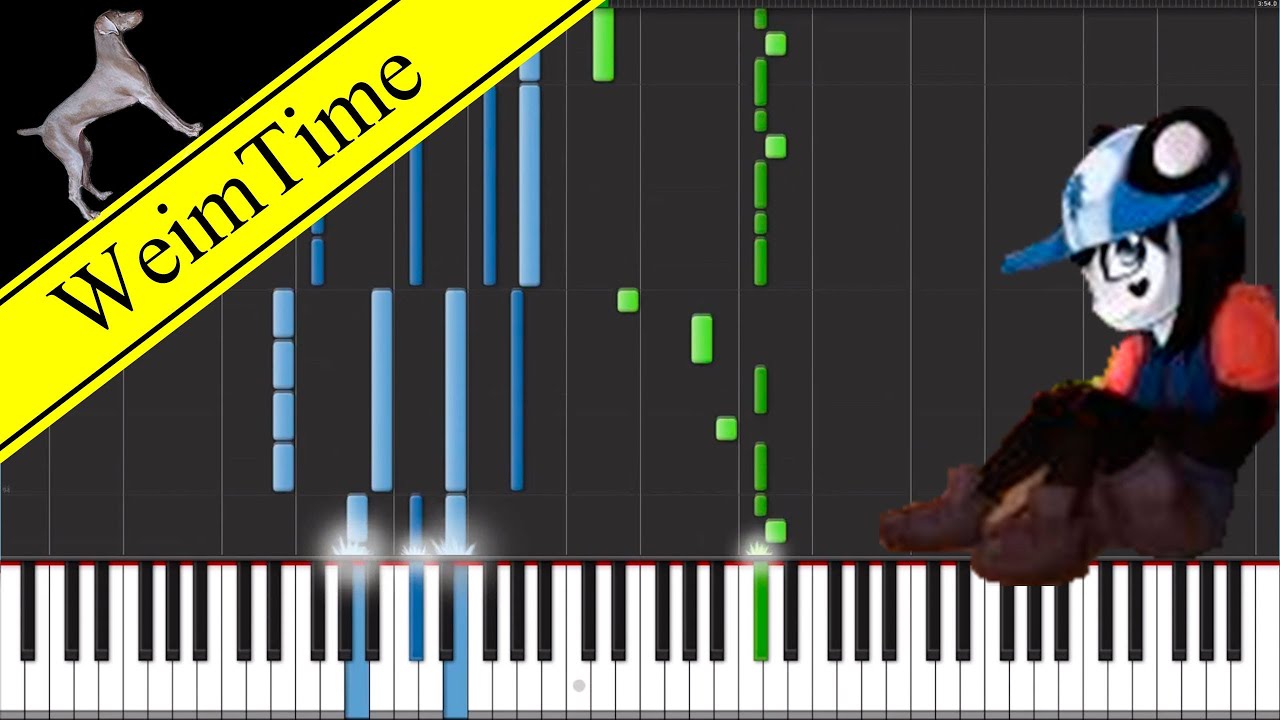 Supernatural - Glaze Remix -- Synthesia HD