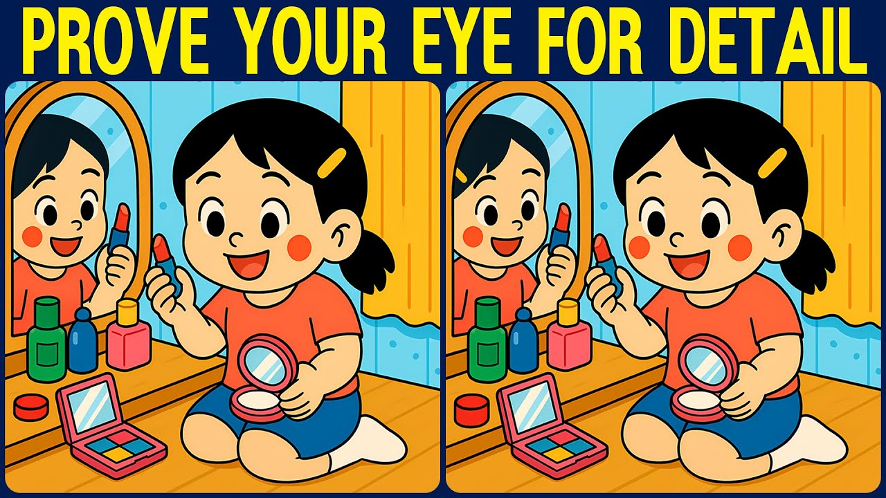 [Spot the Difference Brain Training] Similar pictures but can you easily see the difference?