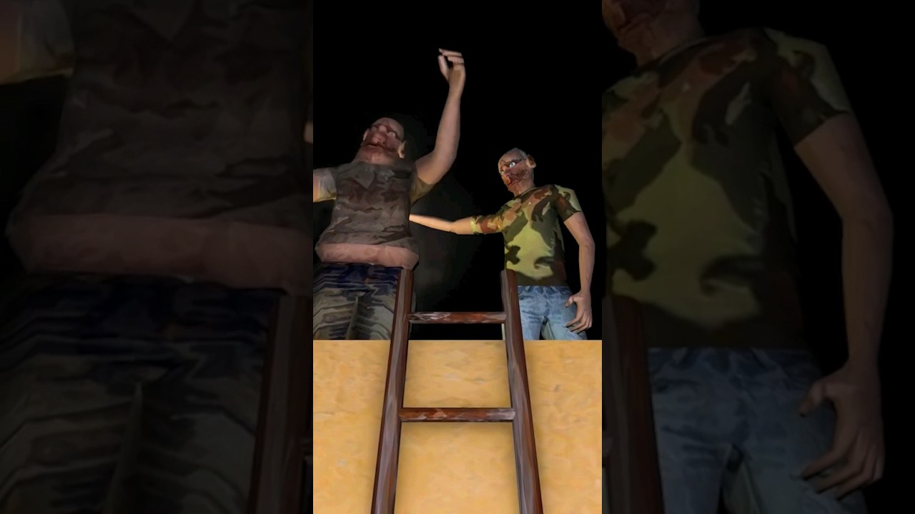 Самый смешной побег с крыши дома близнецов 😎 #gamingengineer
