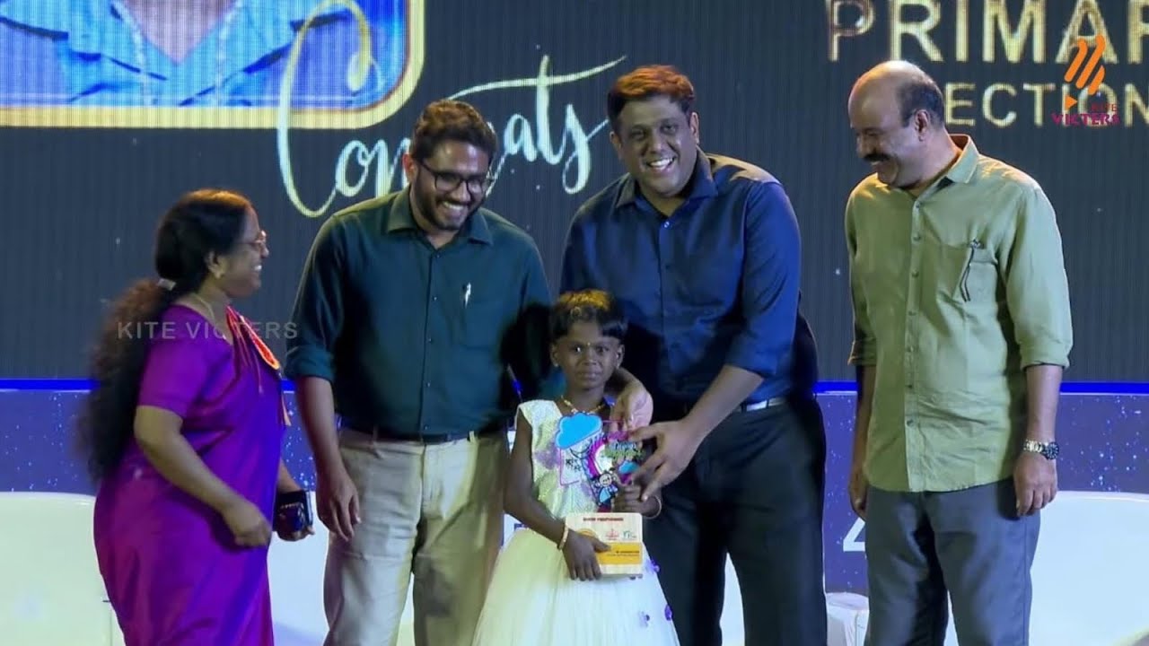 Proud Moment 🎉 Goushitha Wins Best Performer Award # Harithavidhyalayam Season 4