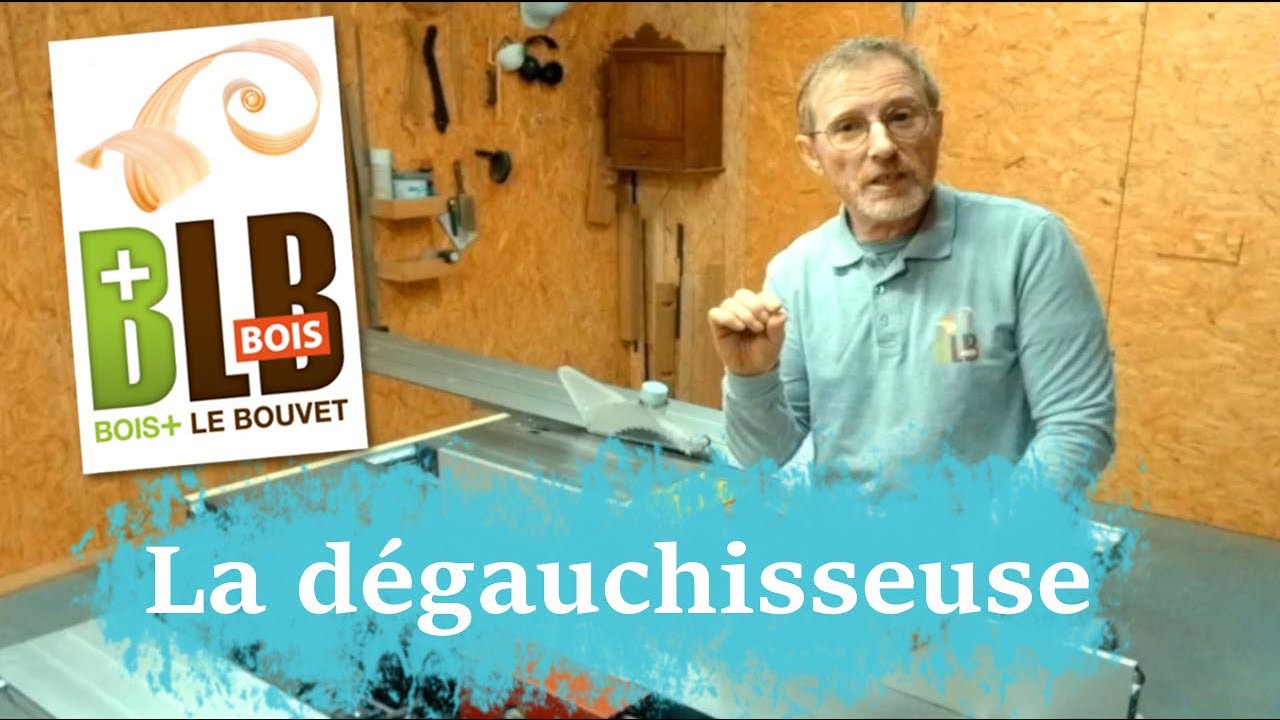 La dégauchisseuse : spécialiste du corroyage !
