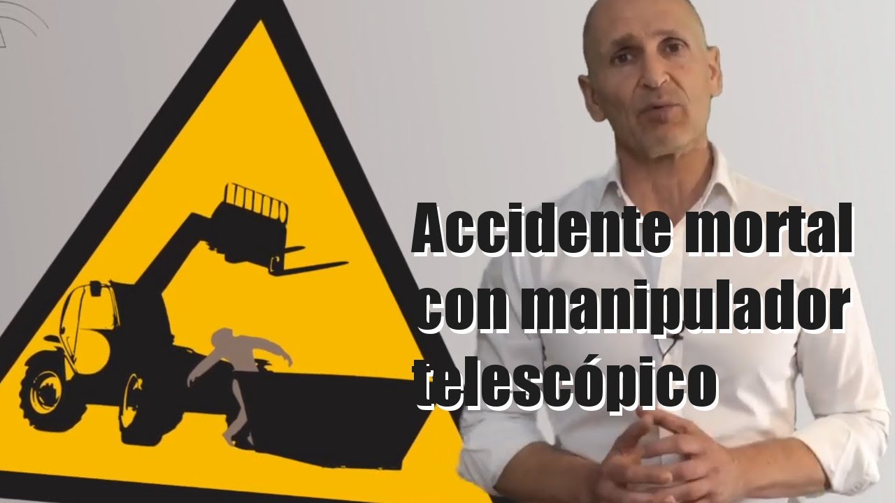Accidente mortal con manipulador telescópico