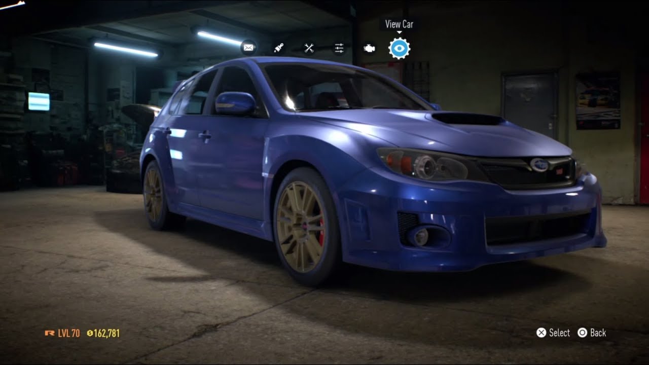 Need for Speed 2015 - Subaru Impreza WRX STI (GR) gameplay and customization