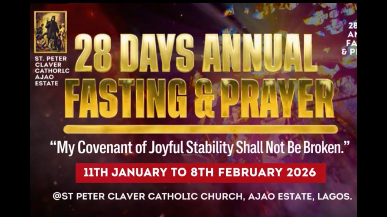 28 DAYS FOUNDATIONAL PRAYER & FASTING|| Day 14|| My Covenant of Joyful Stability Shall Not Be Broke