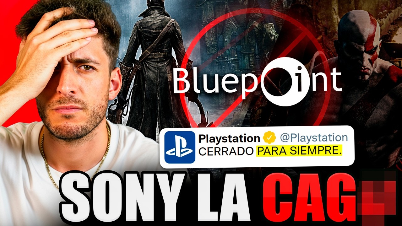 🚨 LA MAYOR VERGÜENZA DE PS5: Sony Asesina a Bluepoint Games 🚨
