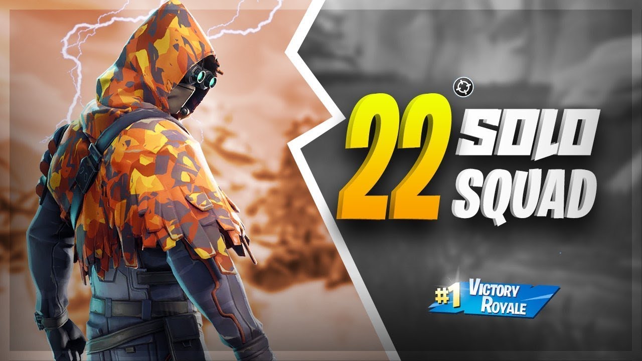 22 Kill Solo Squad - Fortnite Battle Royale