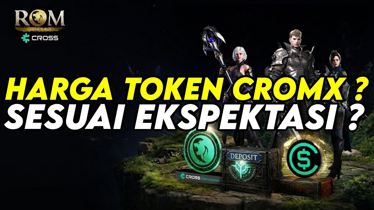 TOKEN CROMx ROM GOLDEN AGE ON CROSS UDAH BISA DI JUAL ? HARGA SESUAI EKSPEKTASI KALIAN ?