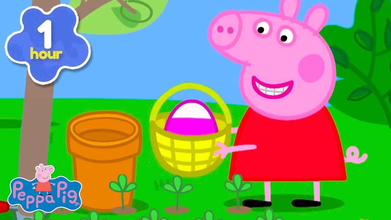 🐣 Peppa malac h&uacute;sv&eacute;ti toj&aacute;svad&aacute;szaton vesz r&eacute;szt! | Peppa Malac | Rajzfilmek gyerekeknek