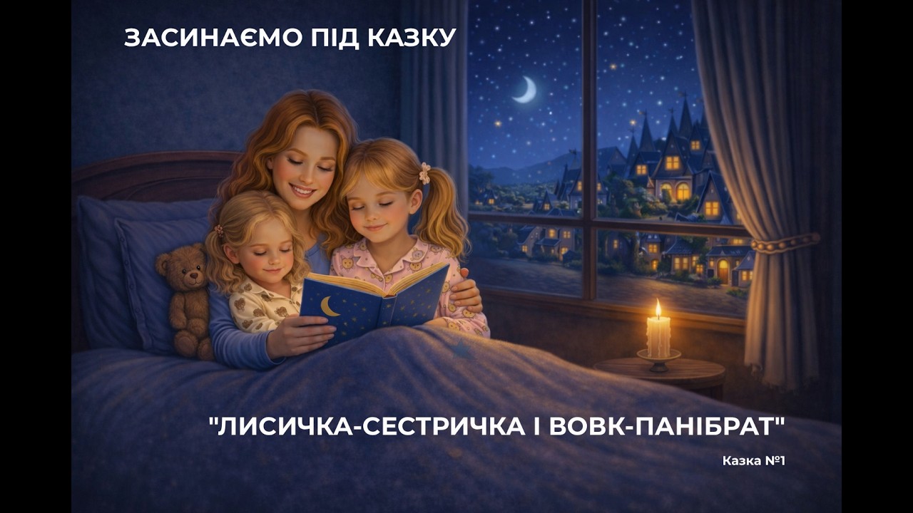 Лисичка-сестричка і вовк-панібрат - 1 казка в рамках 