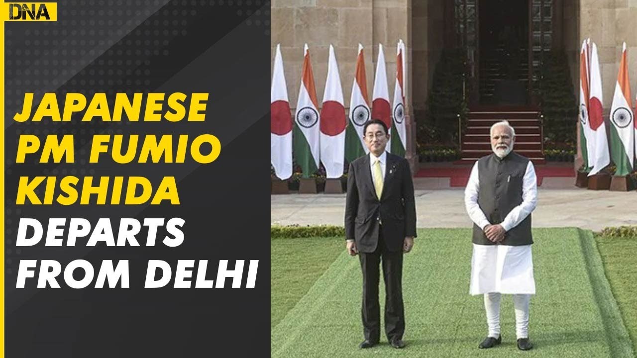 Japanese PM Fumio Kishida departs from Delhi as two-day visit concludes