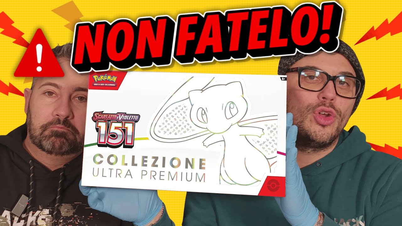 APRIAMO LA BOX POKEMON 151 DEL VALORE DI 500 € | NON FATELO MAI!