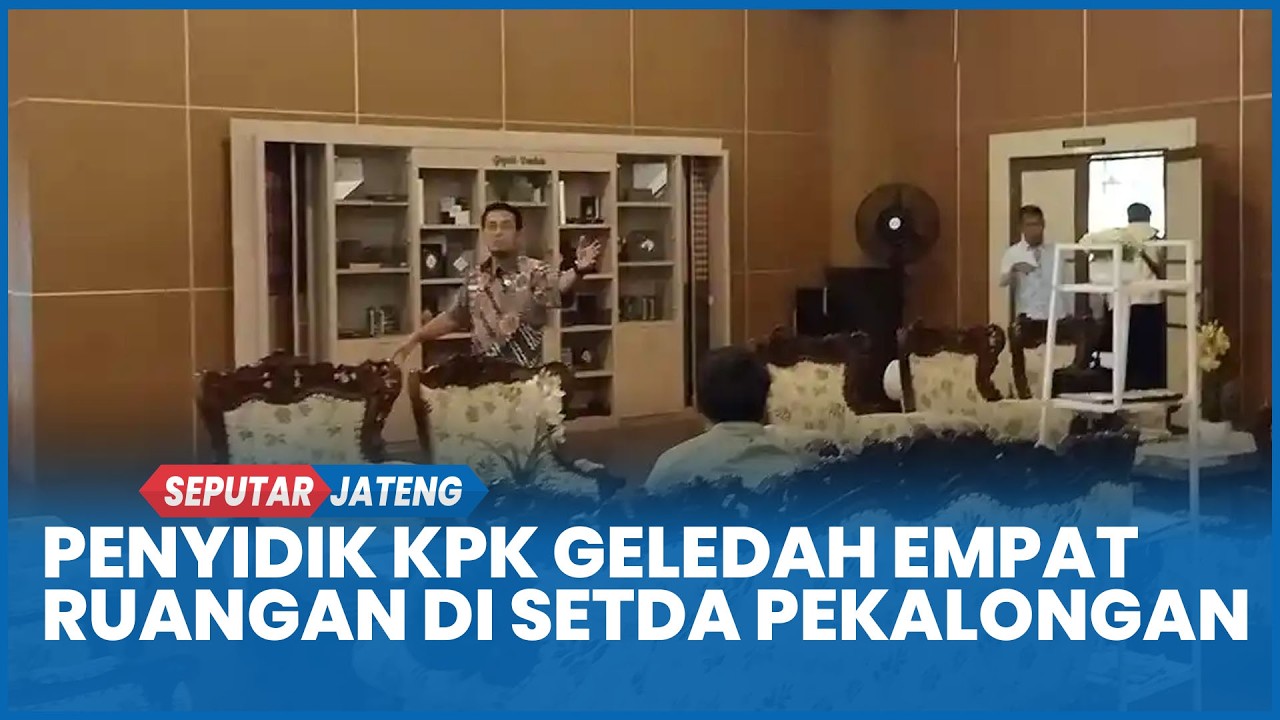 Penyidik KPK Geledah Empat Ruangan di Setda Pekalongan, Termasuk Ruang Kerja Bupati