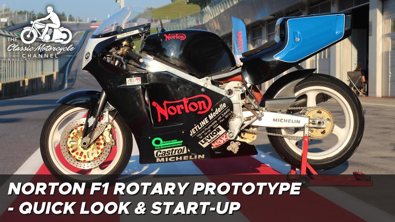 The First Norton F1 Rotary to Leave the Factory - Quick Look & Start-Up