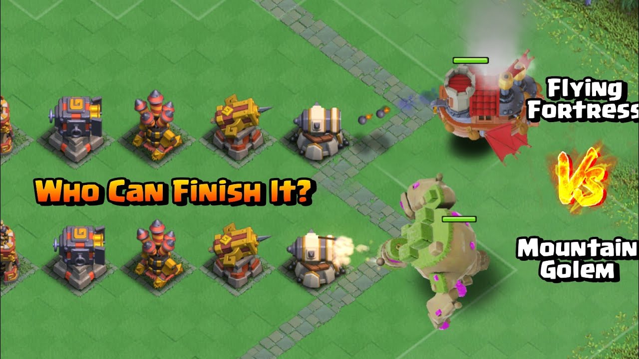 Clan Capital Max Defense Line Formation vs Every Max Troop! - Clash of Clans