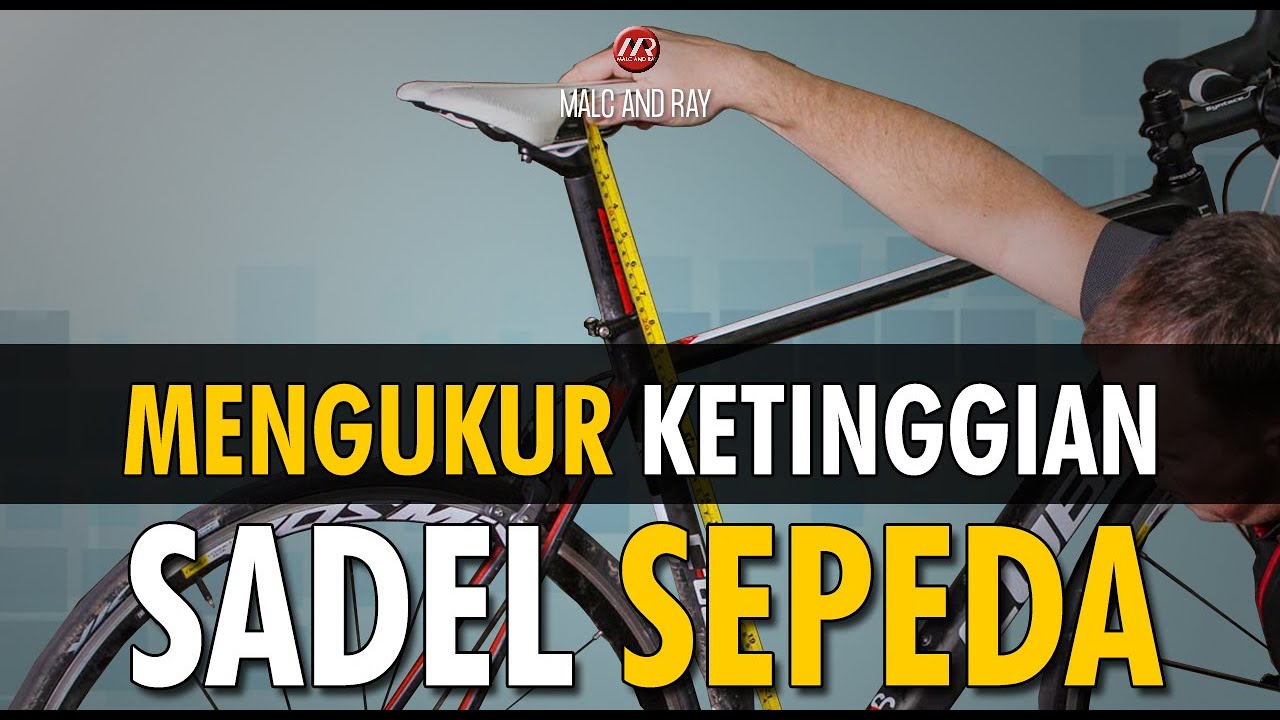 Mengukur Ketinggian sadel | Mengukur Sendiri Tanpa Bantuan | Gowes (035)