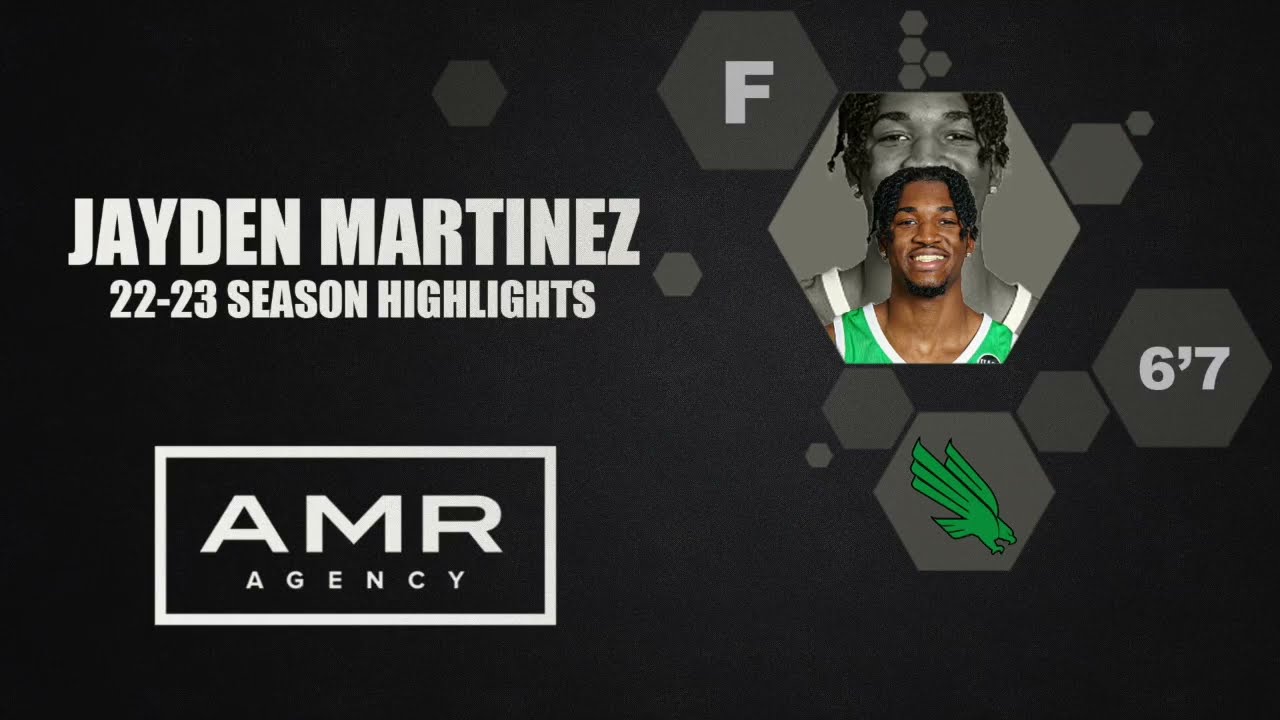 Jayden Martinez 22-23 Highlights [North Texas]