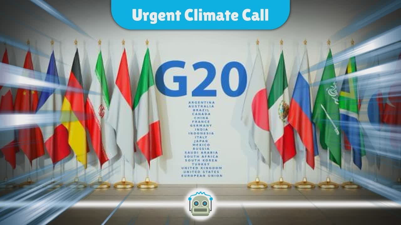 G20 Leaders Urged to Prioritize Climate Action at Upcoming Summit