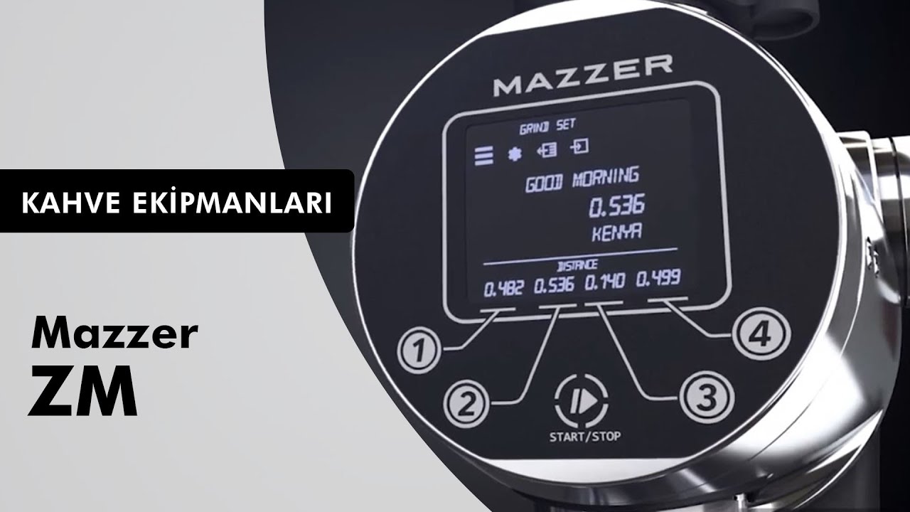 Mazzer ZM - Dijital Kalınlık Ayarlı Çok Amaçlı Kahve Değirmeni