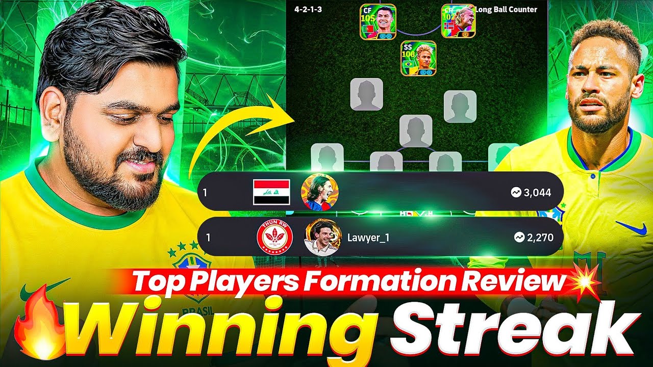 Top Players Glitch Formation😱 Review E-Football 26🔥| Why Pro Players Using This? | Squad Building 