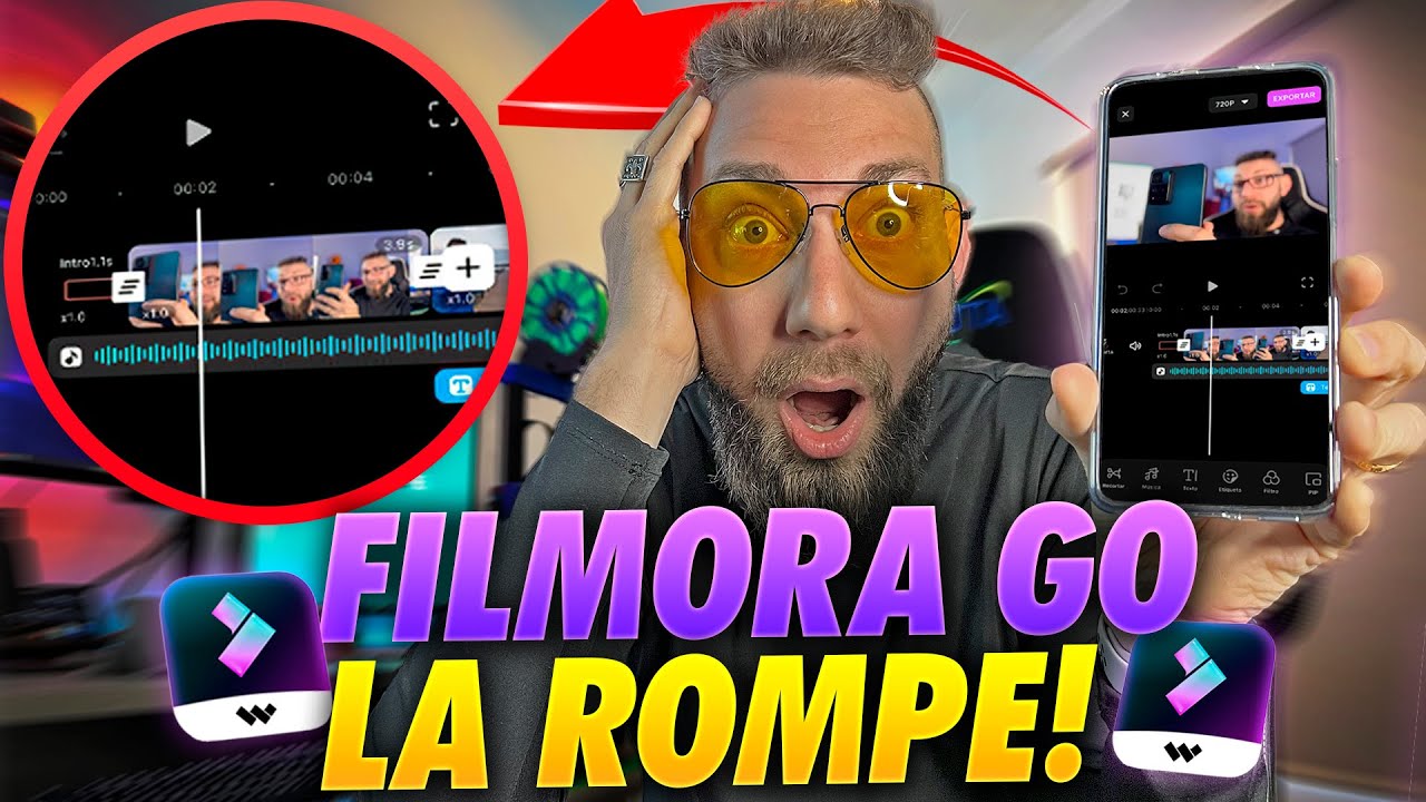 ✅ Filmora Go tiene de todo! Editar VIDEOS con TU CELULAR | Gu&iacute;a completa