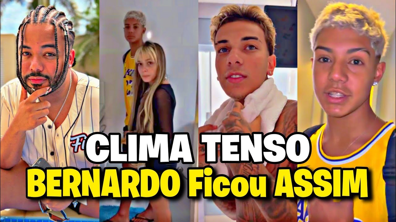 BERNARDO NAO GOSTOU DE VER NETO INDO PERTO DE KAMYLINHA 😱 CLIMA TENSO