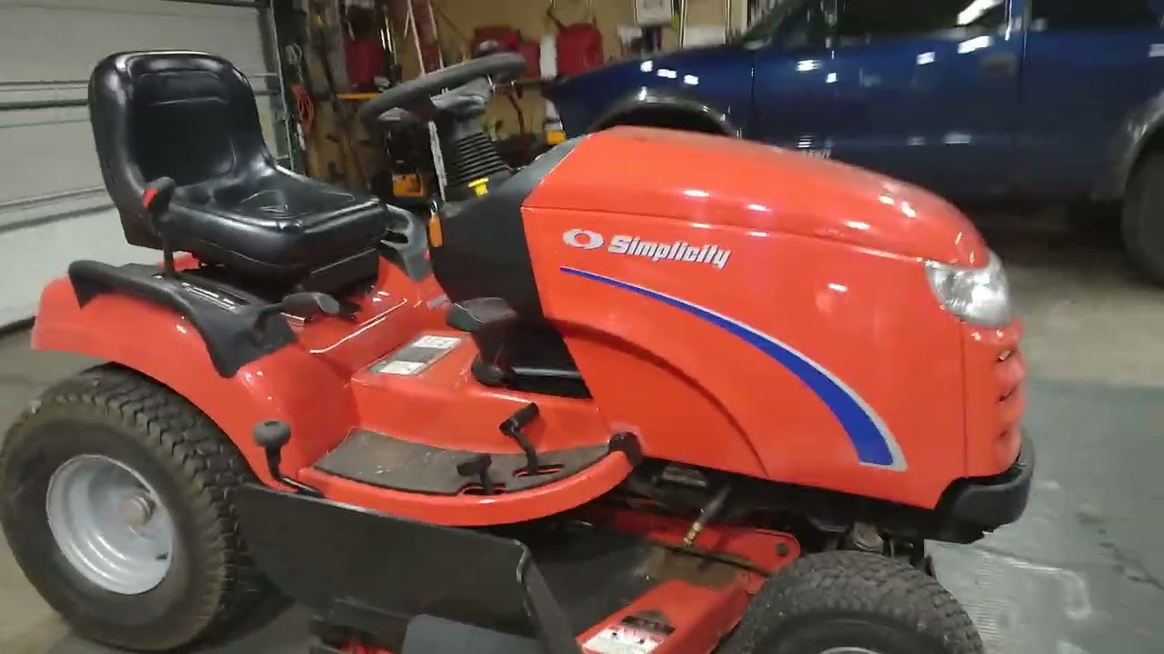 2005-2009 simplicity Broadmoor 20 hp with 44